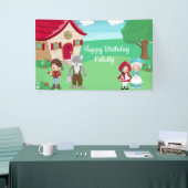 Banderoles Petit chaperon Rouge Filles de conte de Fairytale (Salon professionnel)