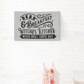 Banderoles Petit-déjeuner mort éffrayant Halloween (Insitu)