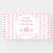 Banderoles Petit Flocon Sur Le Chemin (Horizontal)