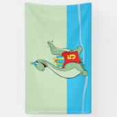 Banderoles Petit garçon, 5e anniversaire Dinosaur (Vertical)