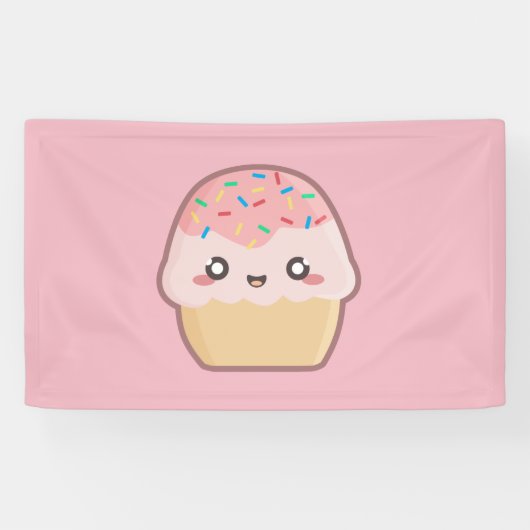 Banderoles Petit gâteau de Kawaii (Horizontal)