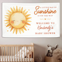 Petit Rayon De Soleil Boho Bienvenue Baby Shower