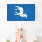 Banderoles Petit White Lamb (En situation)