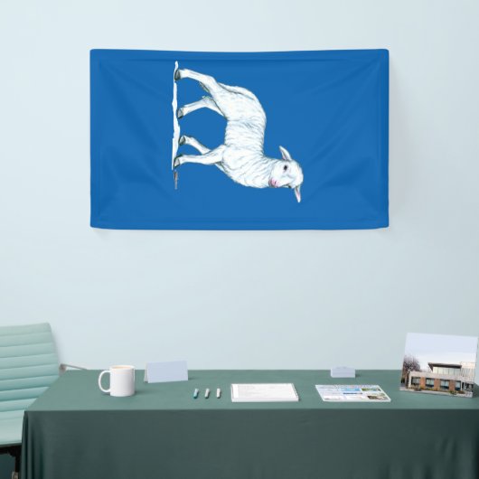 Banderoles Petit White Lamb (Salon professionnel)