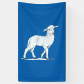 Banderoles Petit White Lamb (Vertical)