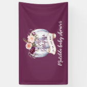 Banderoles Petite cascade citrouille baby shower de chute (Vertical)