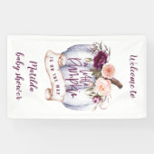 Banderoles Petite cascade citrouille baby shower de chute b (Horizontal)