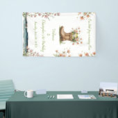 Banderoles Petite grenouille Froggie 1er anniversaire (Salon professionnel)