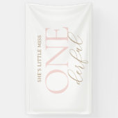 Banderoles Petite Miss Onederday (Vertical)