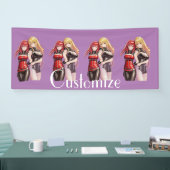 Banderoles Petites filles Anime Thunder_Cove (Salon professionnel)