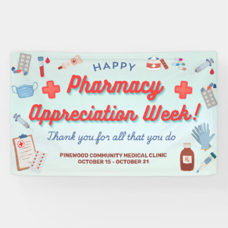Banderoles Pharmacy Appreciation Week Banner