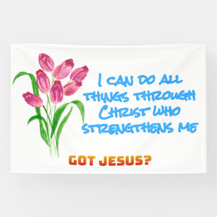 Banderoles Philippiens 4:13