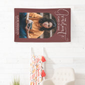 Banderoles Photo arqué de remise de diplômes (En situation)