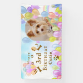 Banderoles Photo Balloon Pet Dog (Verticale)