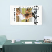 Banderoles Photo de diplômé classique moderne ajouter année n (Salon professionnel)