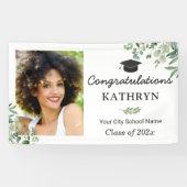 Banderoles Photo de la fête Feuille de l'Eucalyptus (Horizontal)