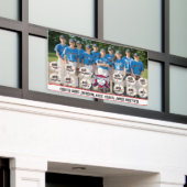 Banderoles Photo d'équipe de baseball (Bâtiment extérieur)