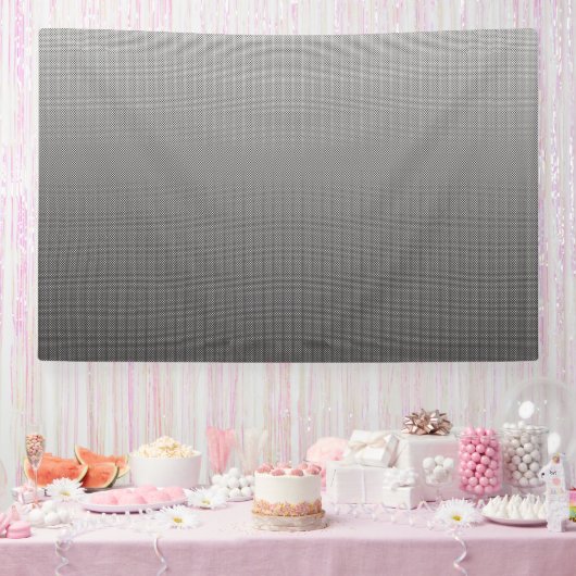 Banderoles photo en noir et blanc d'un mur_ (Fête)