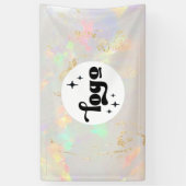 Banderoles photo en pierre de l'opale (Vertical)