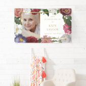 Banderoles Photo Floral Funeral Memorial Service (En situation)