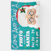 Banderoles Photo Noël du Père Noël (Vertical)