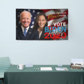 Banderoles Photo patriotique de Biden Harris 2020 (Salon professionnel)