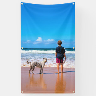 Banderoles Photo personnalisée - Votre propre design - J'aime
