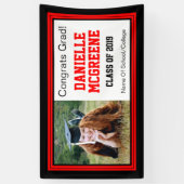 Banderoles Photo Red et Black Grad One (Vertical)