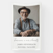 Banderoles Photo simple en mémoire (Verticale)