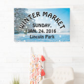 Banderoles Photographe - beautiful Winter Park + your ideas (En situation)