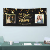 Banderoles Photos du 40e anniversaire de Black & Gold (Salon professionnel)