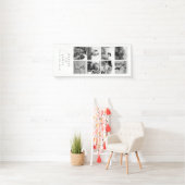 Banderoles Photothèque moderne noir et blanc Mariage (En situation)