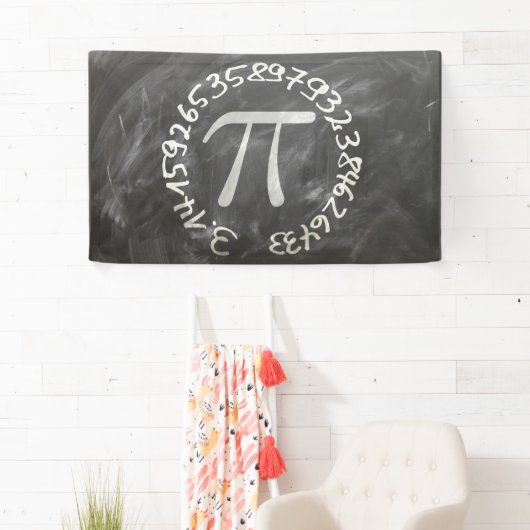 Banderoles Pi Day PiDay Chalkboard Education (En situation)