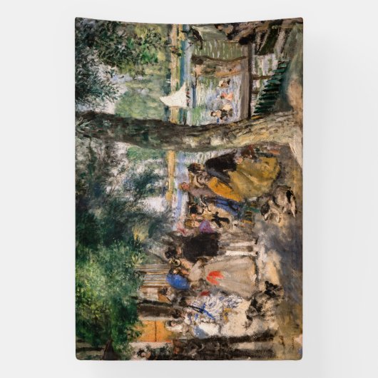 Banderoles Pierre-Auguste Renoir - Baignade sur la Seine (Verticale)