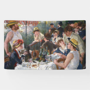 Banderoles Pierre-Auguste Renoir - Déjeuner de la fête nautiq