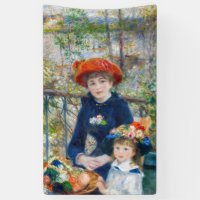 Pierre-Auguste Renoir - Deux sœurs sur la terrasse
