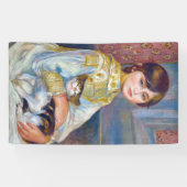 Banderoles Pierre-Auguste Renoir - Enfant avec chat (Horizontal)