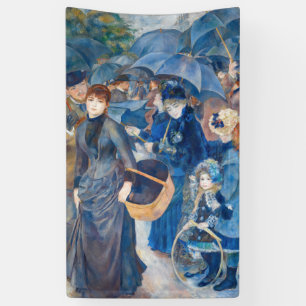 Banderoles Pierre-Auguste Renoir - Les Parapluies
