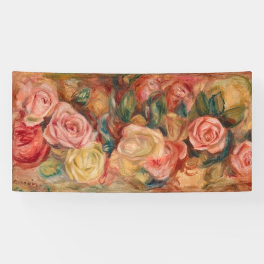 Banderoles Pierre-Auguste Renoir - Rose (Horizontal)