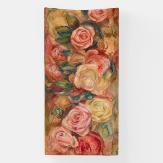 Banderoles Pierre-Auguste Renoir - Rose (Verticale)