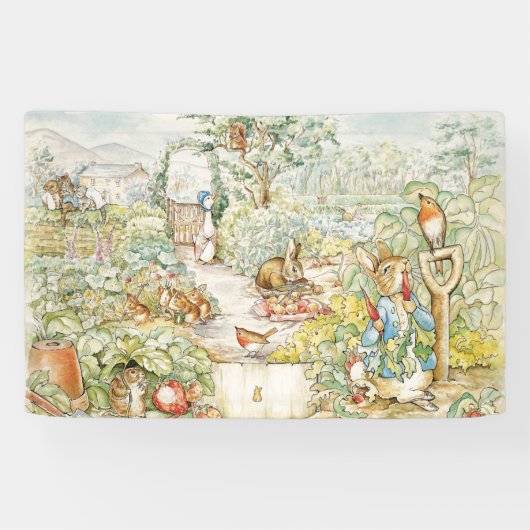 Banderoles Pierre le lapin (Horizontal)