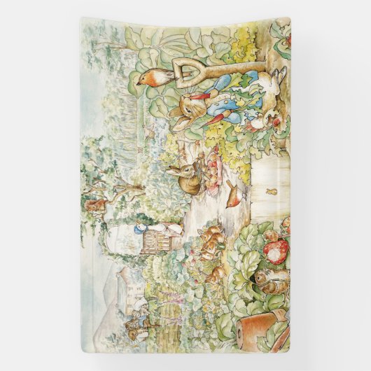 Banderoles Pierre le lapin (Verticale)