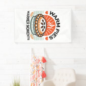 Banderoles Pies chaudes Moments plus chauds - Conception d'au (En situation)