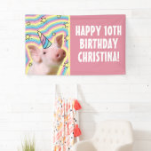 Banderoles Piglet magique Unicorn (En situation)