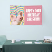 Banderoles Piglet magique Unicorn (Salon professionnel)