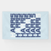 Banderoles piles de texte harris (Horizontal)