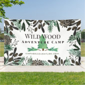 Banderoles Pinces Et Branches De Pins Rustiques (Dehors)