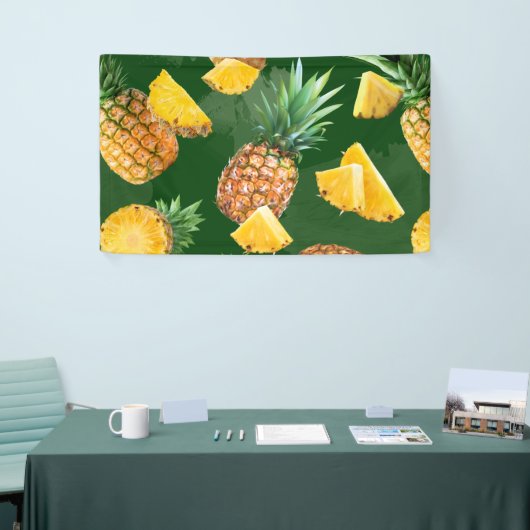 Banderoles Pineapple Pattern 9 (Salon professionnel)