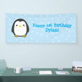 Banderoles Pingouin de Kawaii (Salon professionnel)