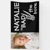 Banderoles Pink Bad Two The Bone Halloween 2e anniversaire Ph (Vertical)